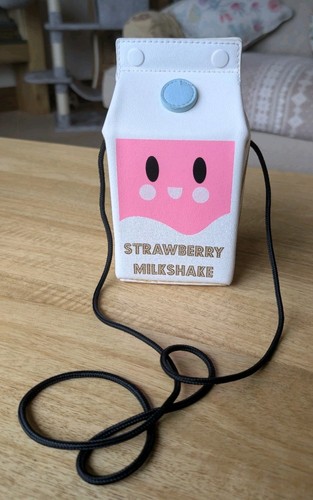Strawberry milkshake bag purse - strawberry, bag/purse