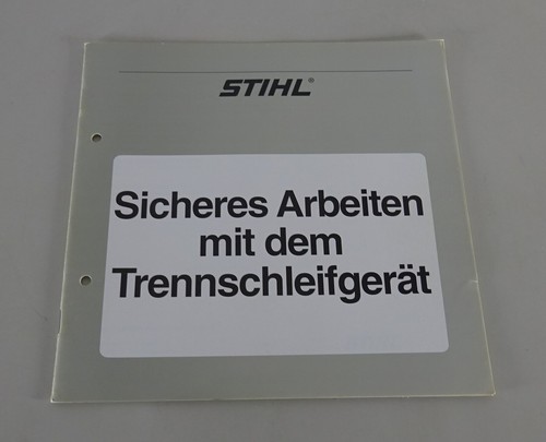 Manual safe working with the - with,