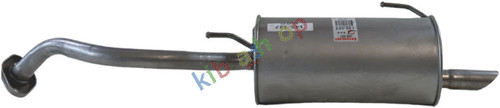 Exhaust system rear silencer - exhaust,