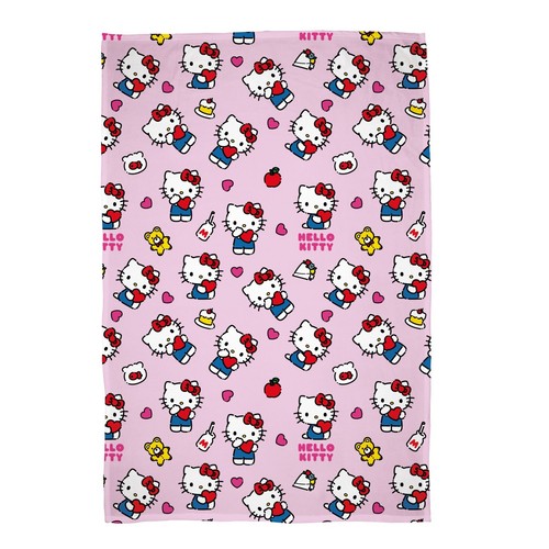 Hello kitty fleece blanket - hello,