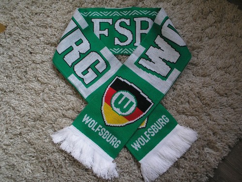 Wolfsburg football scarf - fc,