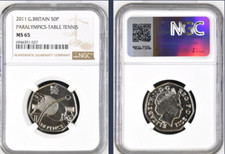 2011 Olympics Table Tennis 50p