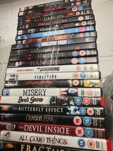 Dvd horror movie collection - horror,