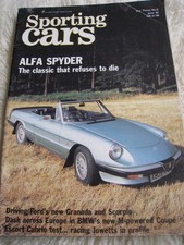SPORTING CARS JUN 1985 ALFA