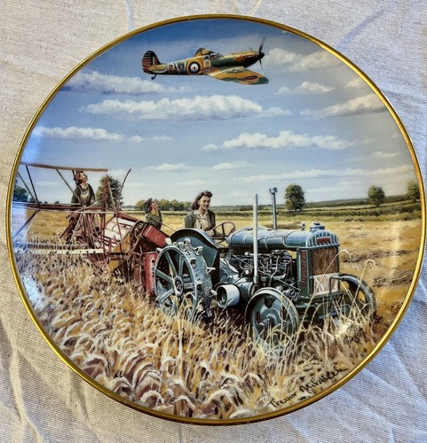 Danbury mint porcelain plate - porcelain,