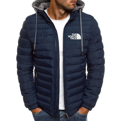 Men hooded jacket - jacket, insulated