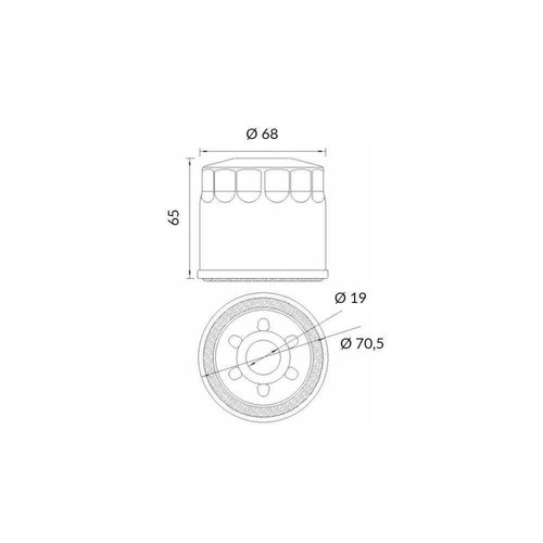 Oil filter suzuki gsx - filter, gsx-s1000f