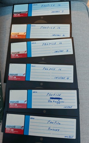Xenix profile install disk - profile/16,
