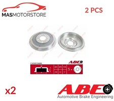 BRAKE DRUM PAIR SET REAR ABE