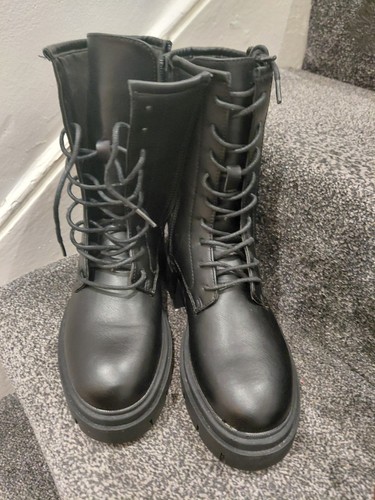 Topshop lace ankle boot - lace, up