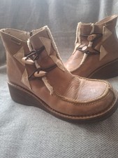 Destroy Vintage Faux Fur Ankle