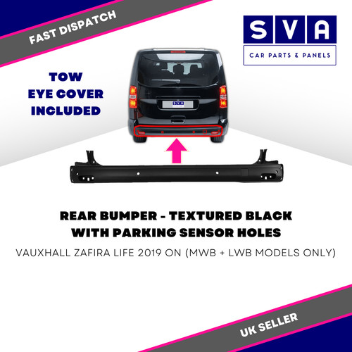 Rear bumper for vauxhall - for,