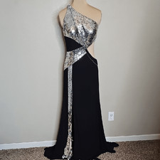 Sherri Hill One-Shoulder Cut