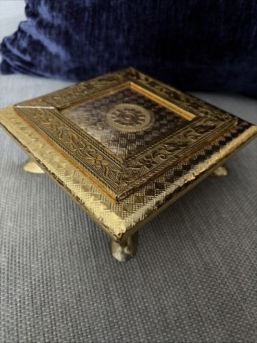 Handcrafted chowki - handcrafted,