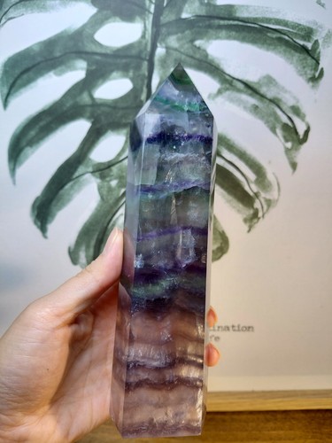 920g rainbow fluorite layers