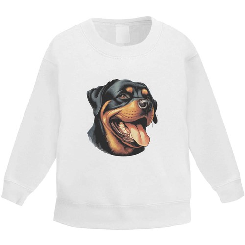 Happy rottweiler kid - 'happy, kid's