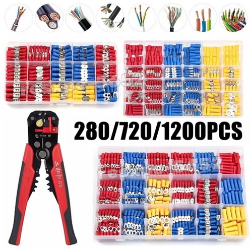 1200pcs assorted insulated - 1200pcs,