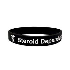 Steroid Dependent Wristband