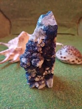 Large blue fluorite crystal - large,
