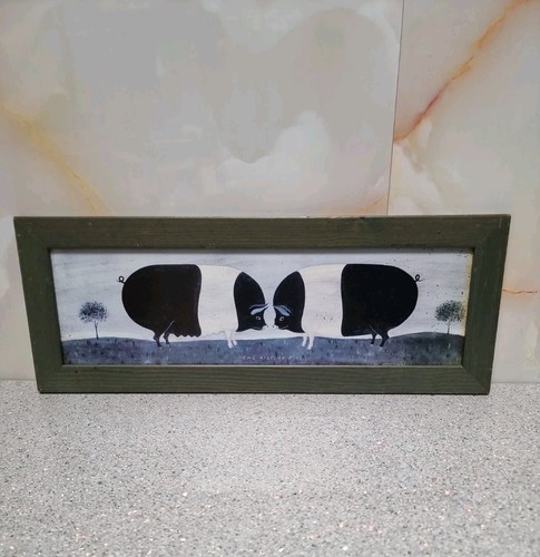 American folk art print - folk,