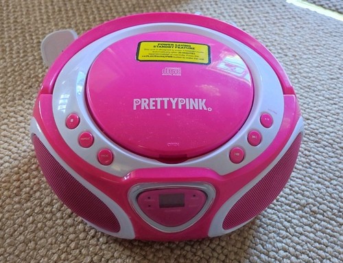 Pretty pink portable boombox - pretty,