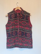 Dash Aztec print burgundy