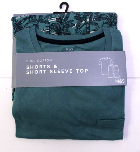 Mens pure cotton shortie - s,