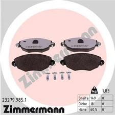 FRONT BRAKE PAD SET DISC BRAKE
