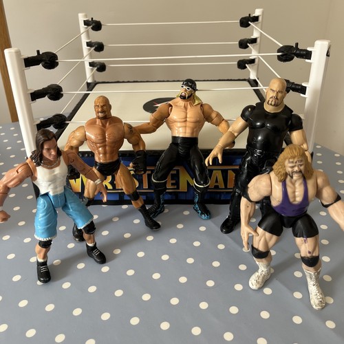 Wwe vintage wrestling - wwe, plastic