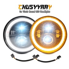 7-Inch Led Headlight Halo DRL