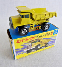 Matchbox Superfast. 28 Mack Dump Truck. MINT BOXED.