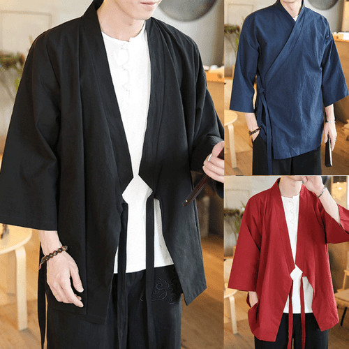 Mens japanese kimono jacket - mens,