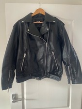 Zara Faux Leather oversized