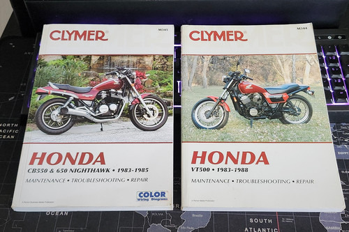 Clymer honda motorcycle repair - clymer,