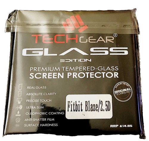 Techgear tempered glass screen - glass,