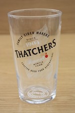 Collectable Breweriana - Thatchers Somerset Cider Pint Glass - Myrtle Farm - M19