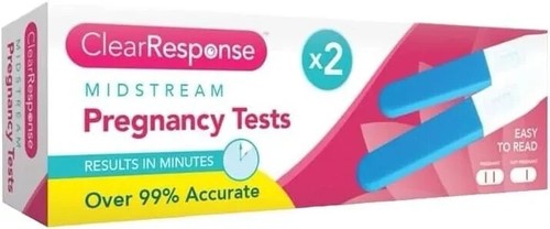 Clear response pregnancy - 2x,