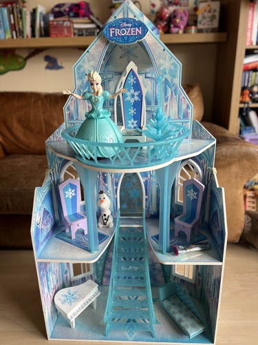 Frozen ice castle dollhouse - castle,