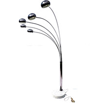 Vintage X-Large Arco Style Original Vintage Gustav Floor Lamp, Marble Base 1970s