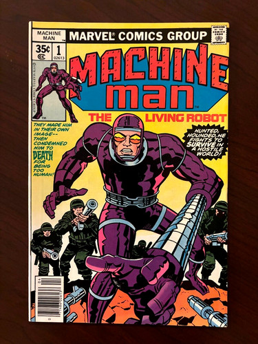 Machine man marvel - man, comics