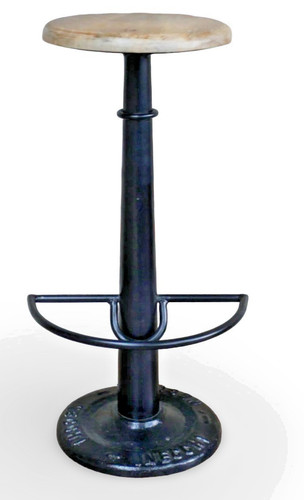 Industrial bar stool tall