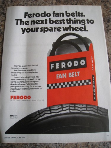 Ferodo fan belts the - belts,