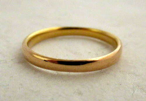 22ct yellow gold slim - -,