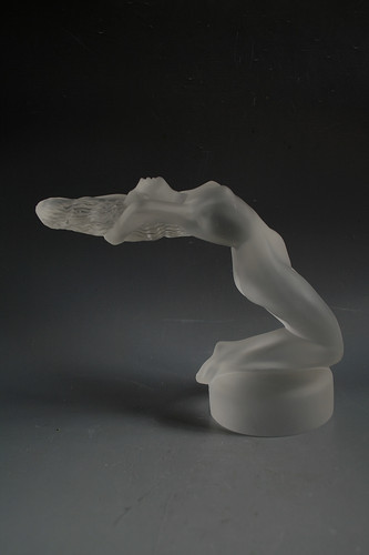 Lalique chrysis glass car - lalique,
