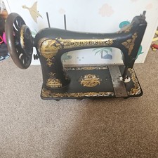 Antique singer model sewing - model, 27