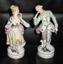 Pair of Vintage Japanese Porcelain Figurines