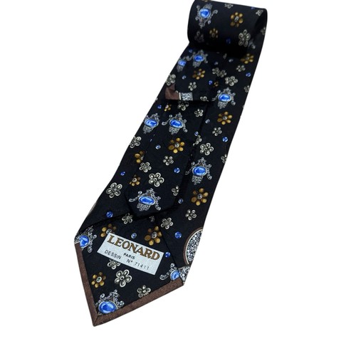 Leonard paris men tie floral - leonard,