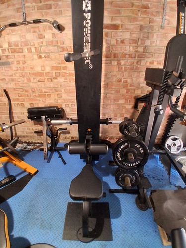 Powertec lat pulldown machine - lat,