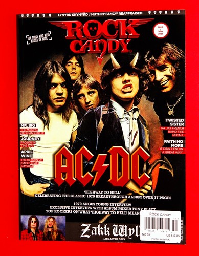 Rock candy magazine issue - rock, 55