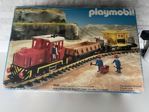 Playmobil freight train - train, set